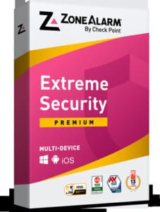 ZoneAlarm Extreme Security package front
