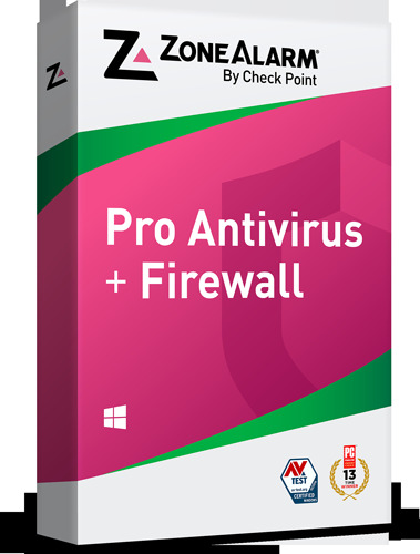 ZoneAlarm Pro Antivirus + Firewall front